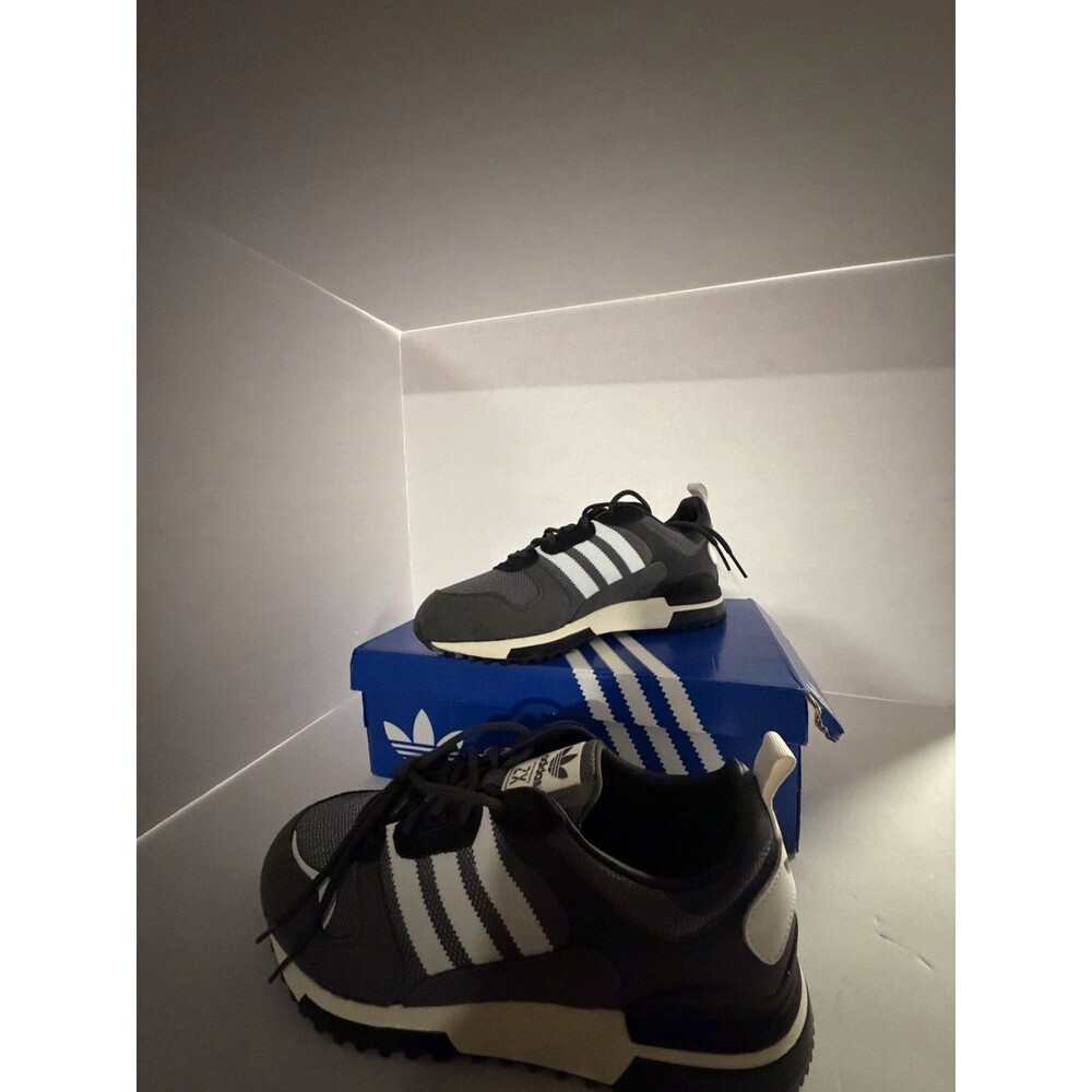 adidas ZX 700 HD H01851 Men's Sneakers Grey White Black Striped Low Top Lace Up